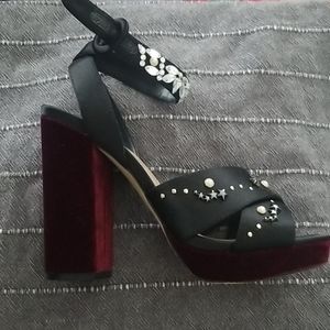 Beaded shoe